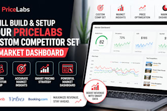 build and setup your pricelabs custom competitor set and market dashboard