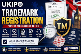 register your trademark with ukipo including class search and filing