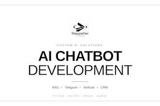 build an ai chatbot with chatgpt, rag and API integrations