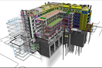 create professional revit bim models from cad, PDF, or sketches