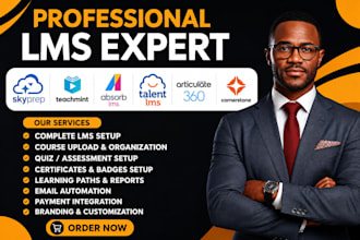 setup absorb lms skyprep lms teachmint lms talentlms articulate 360 cornerstone