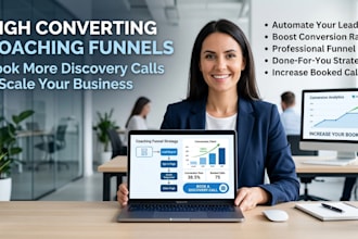build a high converting coaching funnels that books more discovery calls