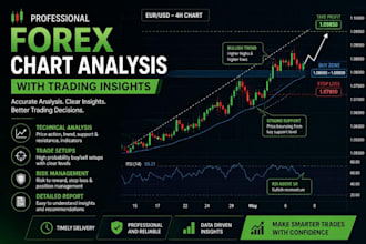 provide professional forex chart analysis with trading insights