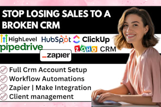 automate migrate optimize hubspot pipedrive zoho monday close gohighlevel CRM