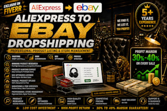 do ali express to ebay product hunting and listing