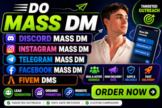 do discord mass dm instagram mass dm telegram mass dm facebook mass dm fivem dms