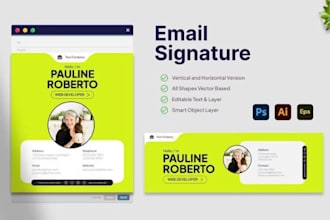 design html email signature, clickable email signature for mac, gmail, outlook