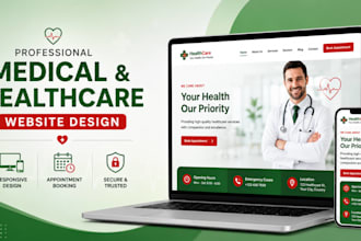 medical website design, healthcare website design, healthcare website redesign
