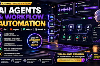 setup ai agents n8n zapier vapi ai api integration  retell workflow automation