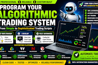 program a well customized algorithmic trading system