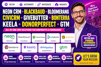 neon crm blackbaud bloomerang civicrm nonprofit   givebutter bonterra keela gtm