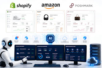 build poshmark bot, amazon bot, alert bot, checkout bot, shopify bot