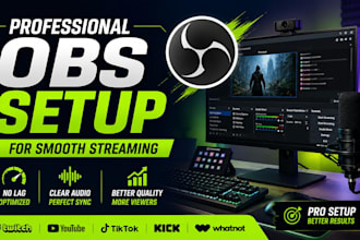 setup or fix obs studio for smooth streaming