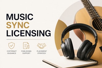 help with music sync licensing and copyright registration