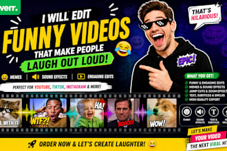 make your videos funny with memes and sound effects