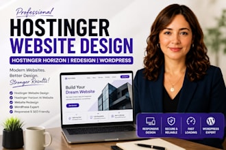 hostinger website design hostinger horizon hostinger redesign wordpress website