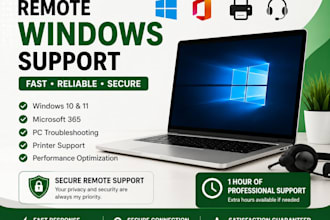 fix windows PC issues remotely