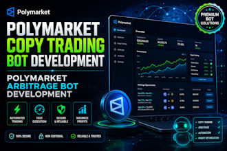 polymarket copy trading bot development polymarket arbitrage bot development