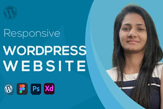 create responsive wordpress website with custom code