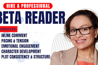 sci fi beta reader, thriller romance fiction fantasy beta reader, alpha reader