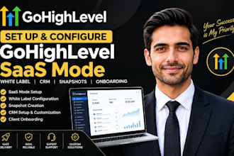 setup gohighlevel saas mode white label snapshots onboarding