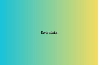 cook ewa for you