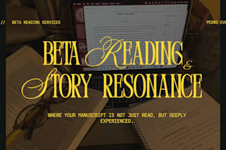 beta read your novel and provide detailed feedback