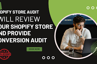 review your shopify store and provide a conversion audit for your store