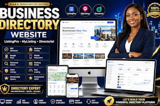 design business directory website using listingpro mylisting directorist SEO