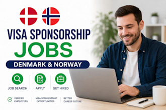 search and apply for visa sponsorship jobs in denmark and norway