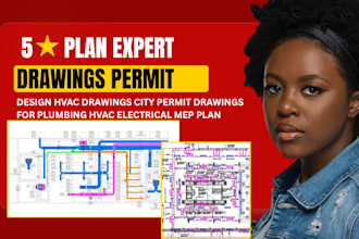 design hvac drawings city permit drawings for plumbing hvac electrical mep plan