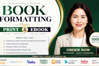 do book formatting, kindle ebook formatting, paperback formatting for amazon KDP