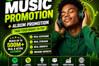professionally promote your music for real audience growth