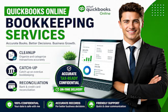 quickbooks cleanup catchup and reconciliation