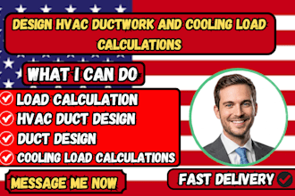design hvac ductwork and cooling load calculations