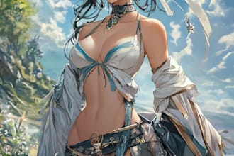 do an anime or comic character