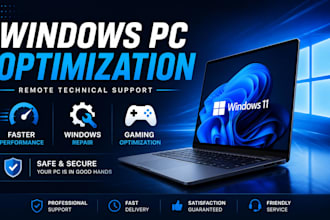 optimize your windows PC for gaming and performance