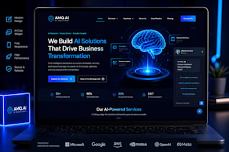 build custom ai website with chatbot