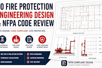 do fire protection engineering design and nfpa code review