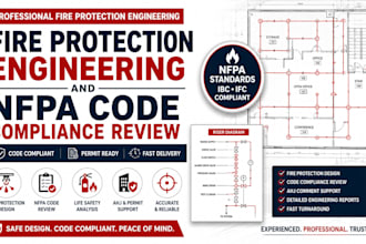 do fire protection engineering design and nfpa code compliance review