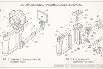 create patent drawing and technical illustrations for uspto wipo utility patent