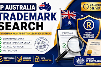 conduct an IP australia trademark availability and clearance search