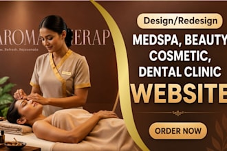 design medical spa website beauty salon,cosmetic website plastic surgery website