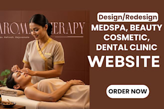 medspa website beauty website cosmetic website dental clinic website medical spa