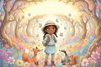 draw a digital watercolor illustration