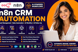 n8n crm automation lead management sales automation ai workflow ai follow up n8n