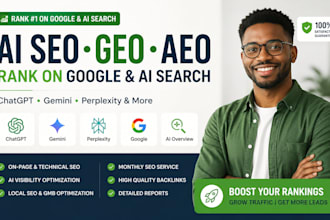 ai SEO GEO specialist ai search optimization expert rank in google ai search