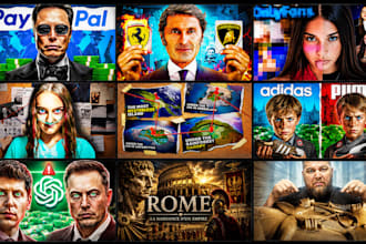 design high CTR history and documentary thumbnail