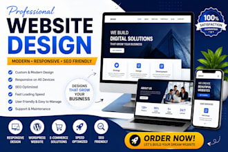 a custom website design with wordpress or wix