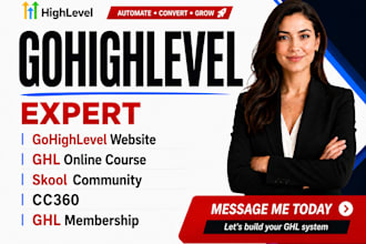 setup gohighlevel website ghl online course skool community cc360 ghl membership